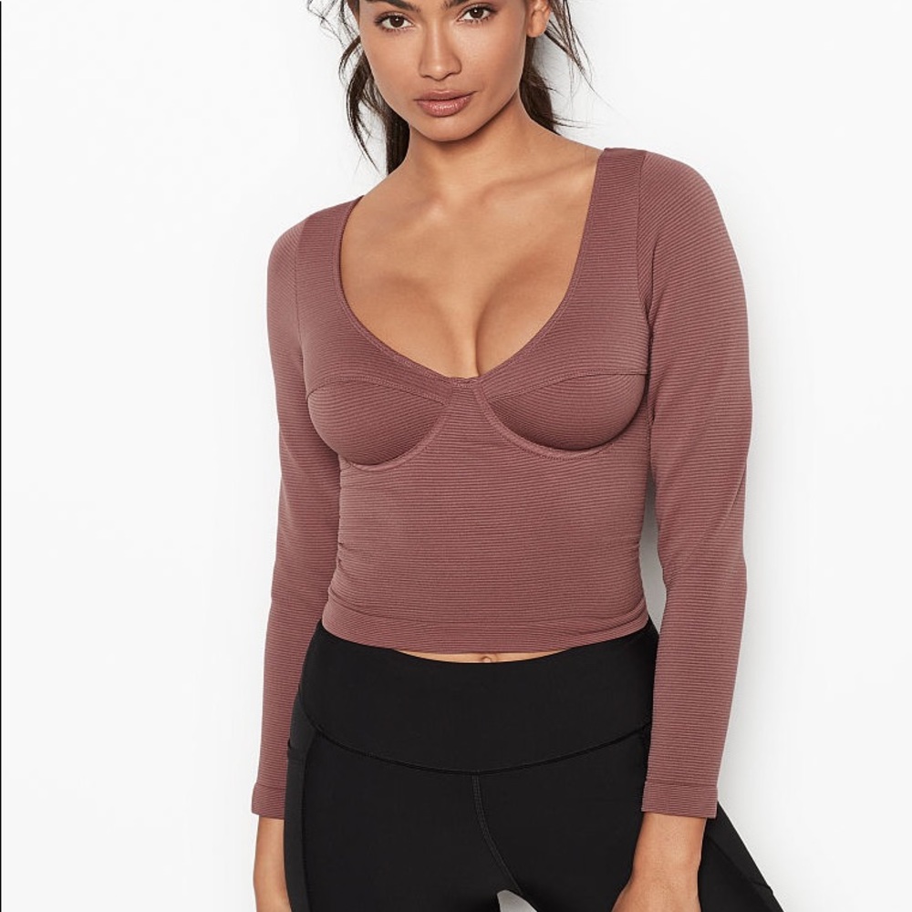 Bustier long sleeve top VS